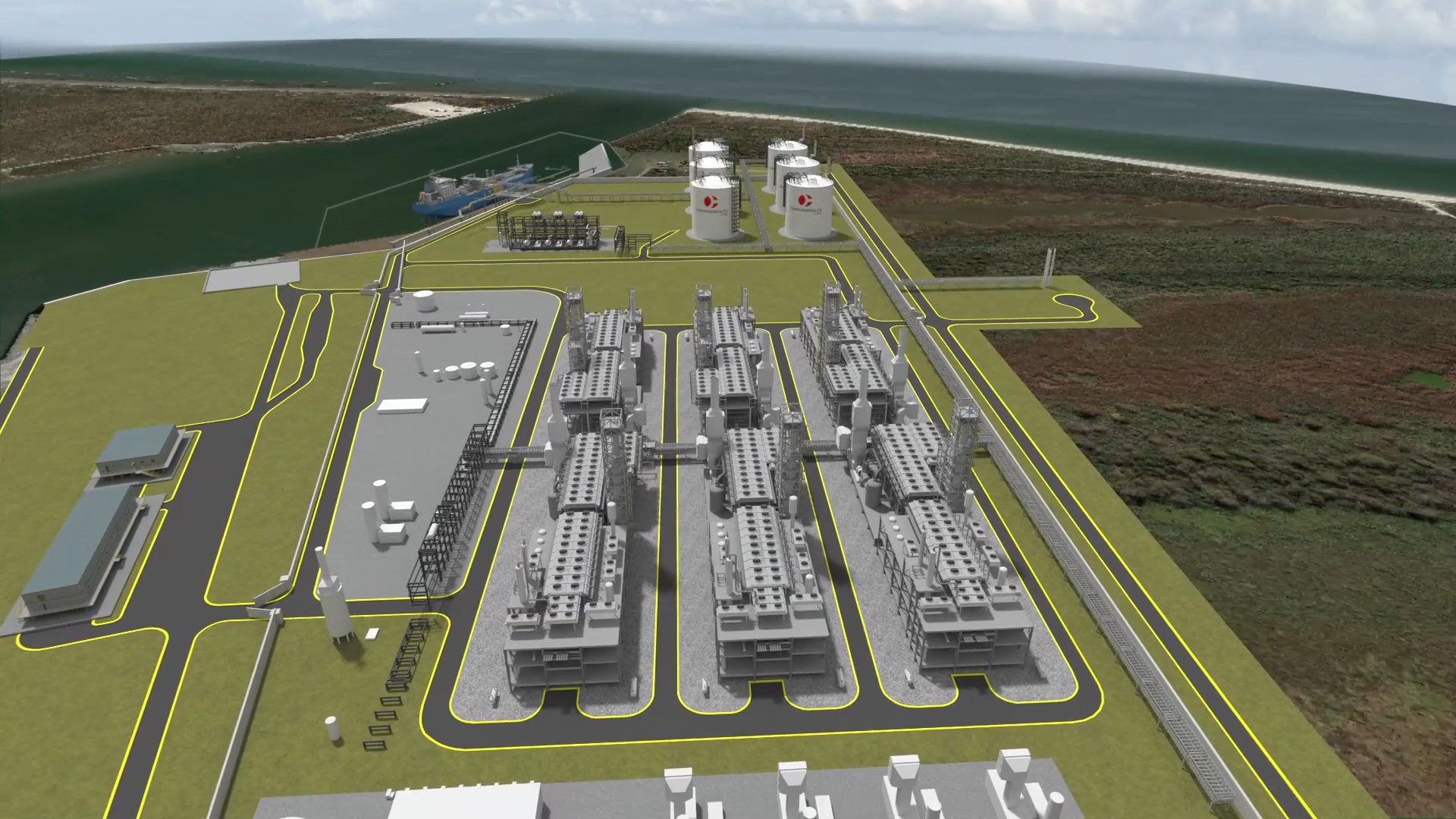 Photo Commonwealth Lng Site