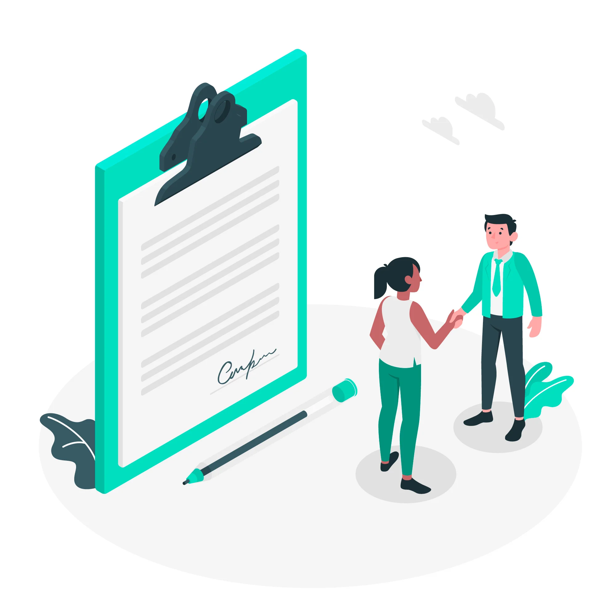 Picto contrat